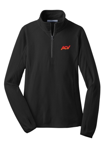 ACV Women's Port Authority Microfleece Half Zip