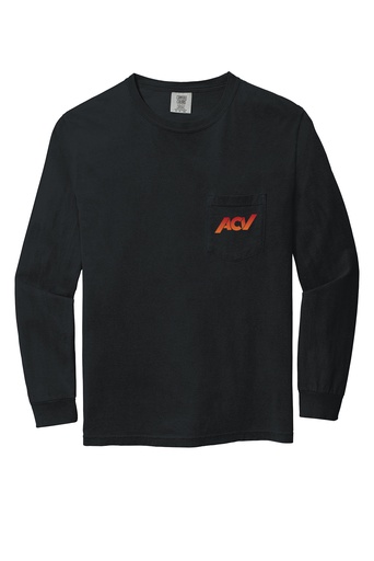 ACV Comfort Colors Heavyweight Long Sleeve Pocket Tee