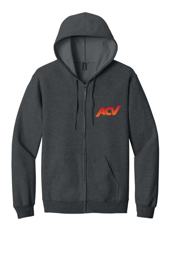 ACV Gildan Soft style Midweight Full Zip Hoodie