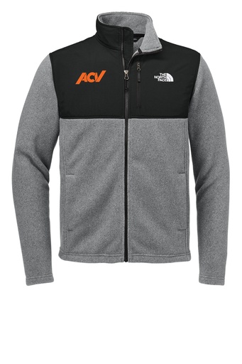 ACV Men's North Face Highest Peak Full Zip Fleece Jacket